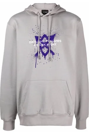 Daily paper Logo-print cotton hoodie
