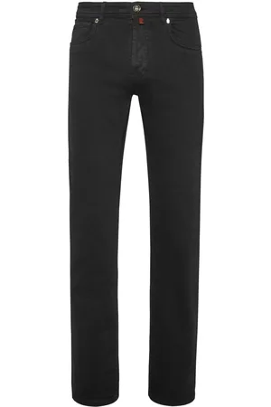 BILLIONAIRE Low-rise straight-leg jeans