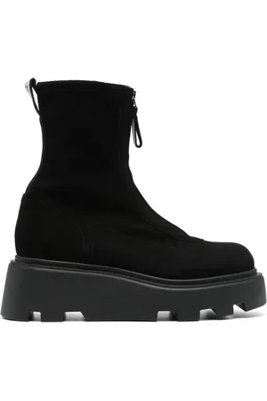 Premiata Zipped suede ankle boots