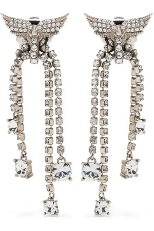 Zadig & Voltaire Crystal-embellished drop earrings