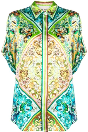 ALÉMAIS Dreamer silk shirt
