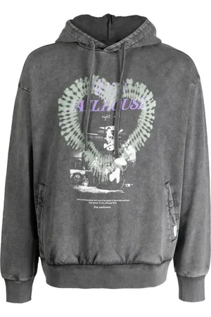 FIVE CM Graphic-print cotton hoodie