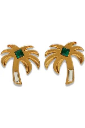 Palm Angels Palm gem-embellished earrings