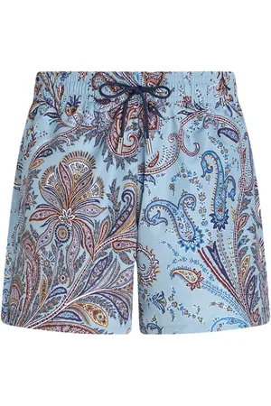 Etro Paisley-print swim shorts