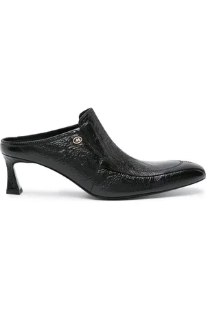 MARTINE ROSE Snout 65mm leather mules
