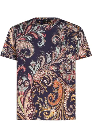 Etro Paisley-print cotton T-shirt