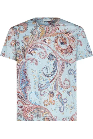 Etro Paisley-print cotton T-shirt