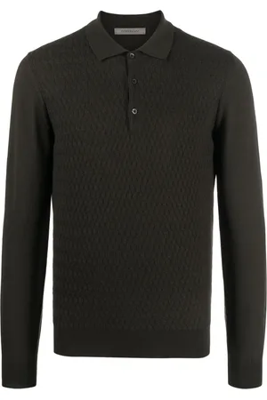 corneliani Virgin wool polo shirt