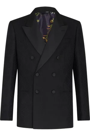 Etro Jacquard double-breasted blazer