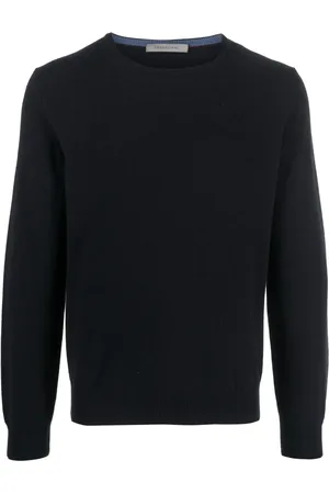 corneliani Crew-neck fine-knit jumper