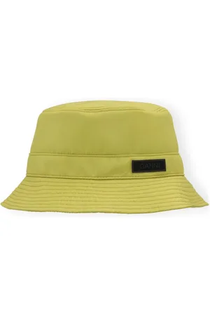 Ganni Logo-appliqué bucket hat