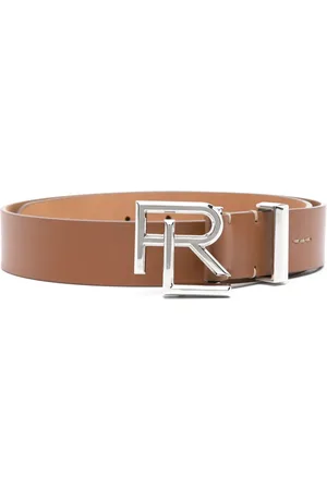 Ralph Lauren Logo-buckle leather belt