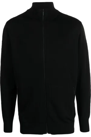 Karl Lagerfeld Fine-knit bomber jacket