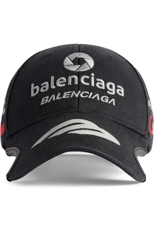 Balenciaga gaffer-tape Cut Cap - Grey