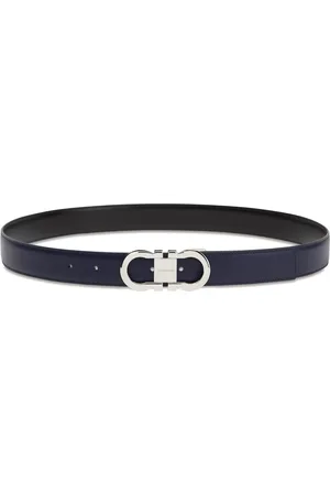 Salvatore Ferragamo Gancini-buckle leather belt