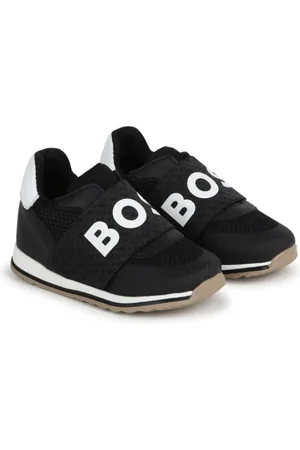 HUGO BOSS Logo-print panelled sneakers