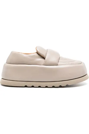 MARSÈLL Chunky-sole leather loafers