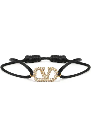 VALENTINO GARAVANI VLogo Signature crystal-embellished bracelet