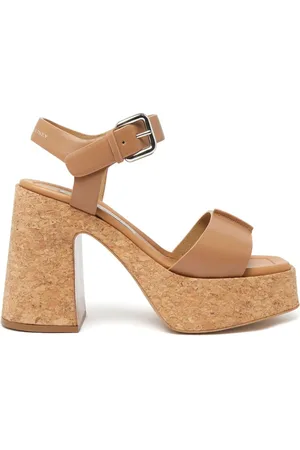 Stella McCartney Skyla Buckled 110mm platform sandals
