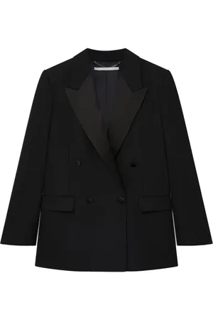 Stella McCartney Tuxedo satin-lapels wool blazer