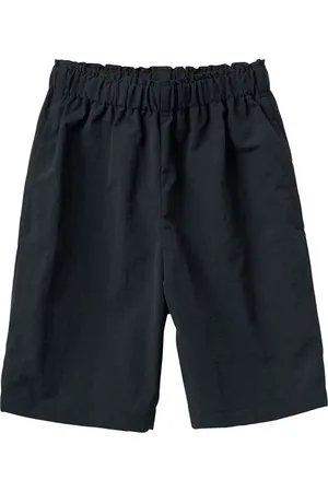 Familiar Logo-print slip-on shorts
