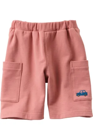 Familiar Embroidered cotton shorts