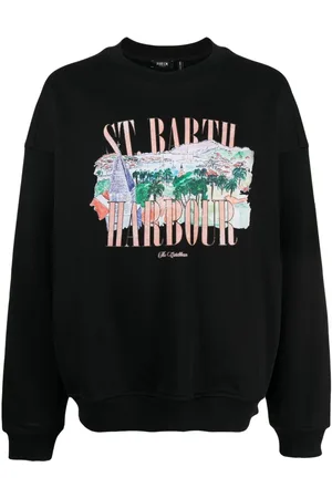 FIVE CM Graphic-print jersey-texture sweatshirt