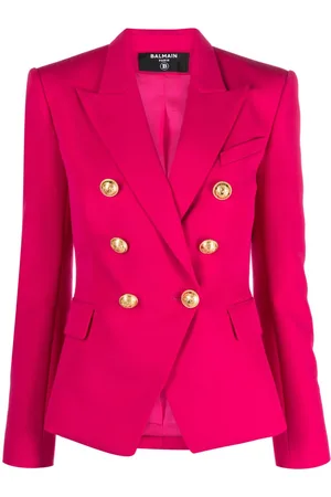 Balmain Double-breasted wool blazer