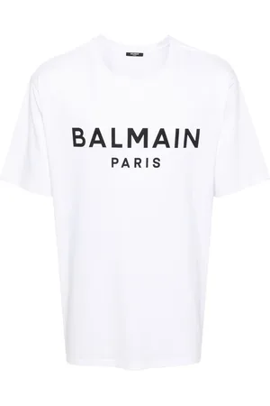 Balmain Logo-print cotton T-shirt