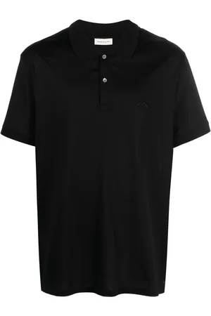 Alexander McQueen Seal logo-embroidered polo shirt