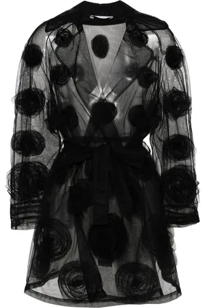 Viktor & Rolf Tulle floral-appliqué blazer