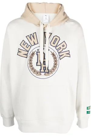 PUMA X Rhuigi appliqué-detail cotton hoodie