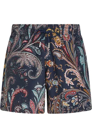 Etro Paisley-print swim shorts