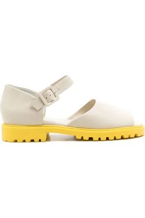 Sarah Chofakian Blanche flat sandals