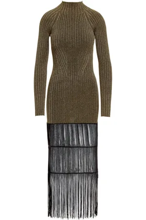 Khaite Cedar ribbed-knit maxi dress