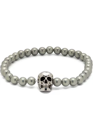 Alexander McQueen Skull pearl bracelet