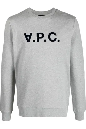 A.P.C. Logo-print crewneck sweatshirt