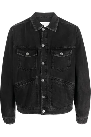 Isabel Marant Jango logo-embroidered denim jacket