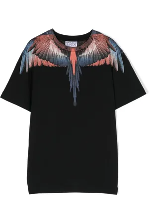 MARCELO BURLON Wings-print organic-cotton T-shirt