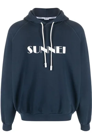 SUNNEI Logo-print cotton hoodie