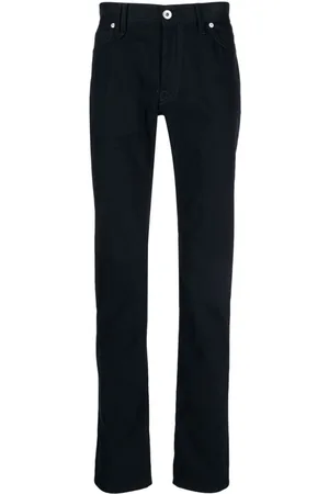 BRIONI Logo-appliqué straight-leg trousers