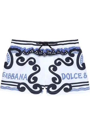 Dolce & Gabbana Marina-print swim shorts