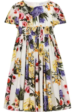 Dolce & Gabbana Giardino-print cotton dress