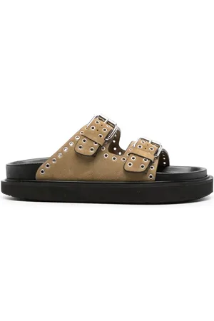 Isabel Marant Lennya eyelet-embellished sandals
