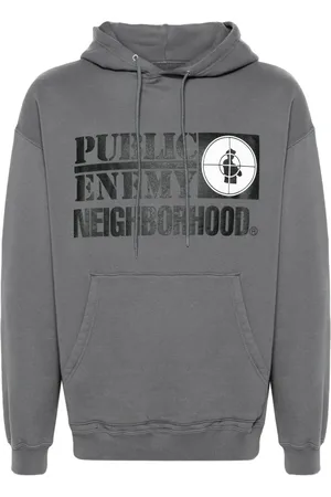NEIGHBORHOOD X Public Enemy graphic-print hoodie