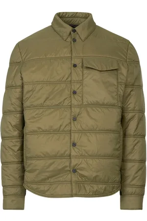 Dane Quilted Padded Shell Down Shirt Jacket