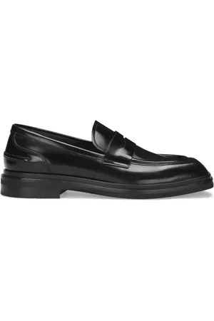 Dolce & Gabbana Square-toe leather loafers