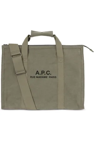 A.P.C. Récupération canvas tote bag