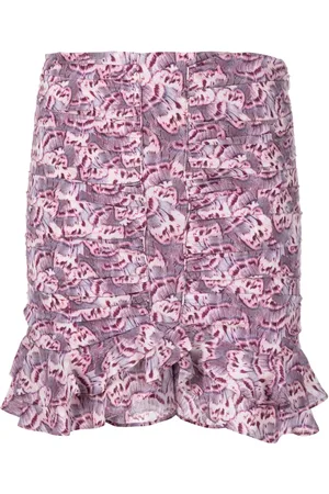 Isabel Marant Milendi ruched miniskirt