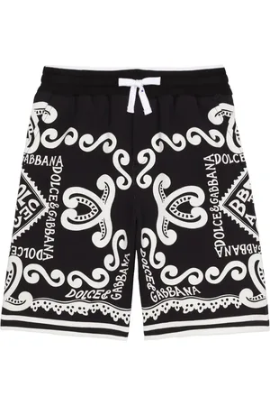 Dolce & Gabbana Marina-print drawstring shorts